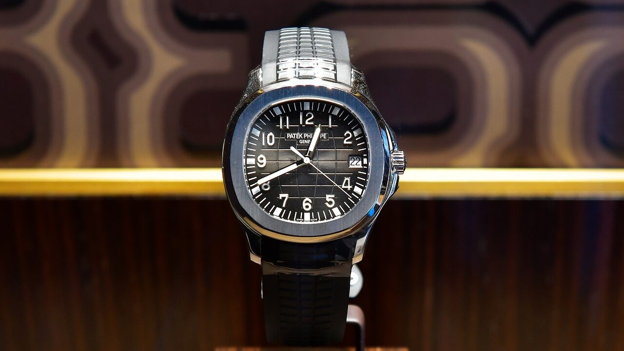 Patek Phillipe watch on display at store in Thailand credit Shutterstock 1280 used 031523